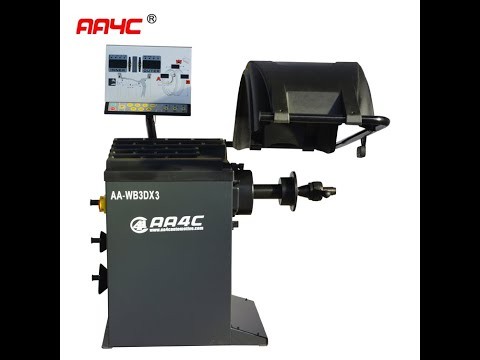 FULLY AUTOMATIC WHEEL BALANCER